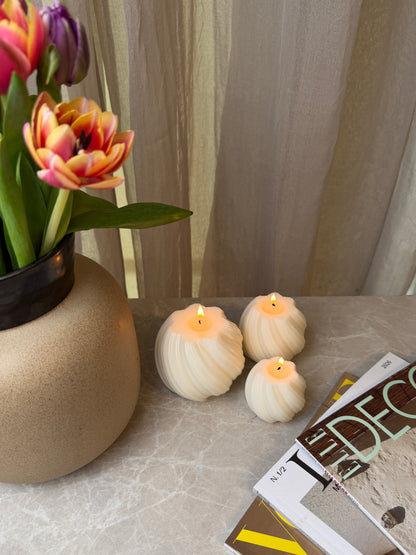 Round Candles | 3er Set