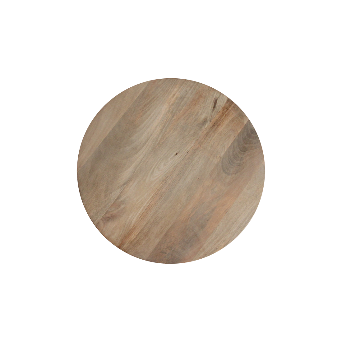Bullnose Side Table Natural 55cm
