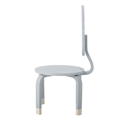 Bloomingville MINI Marle Stuhl, Grau, FSC®100%, MDF