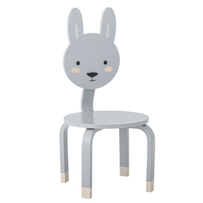 Bloomingville MINI Marle Stuhl, Grau, FSC®100%, MDF