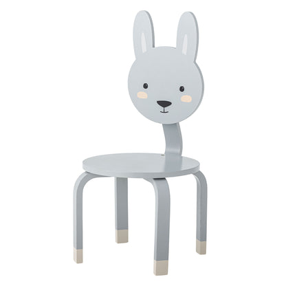Bloomingville MINI Marle Stuhl, Grau, FSC®100%, MDF