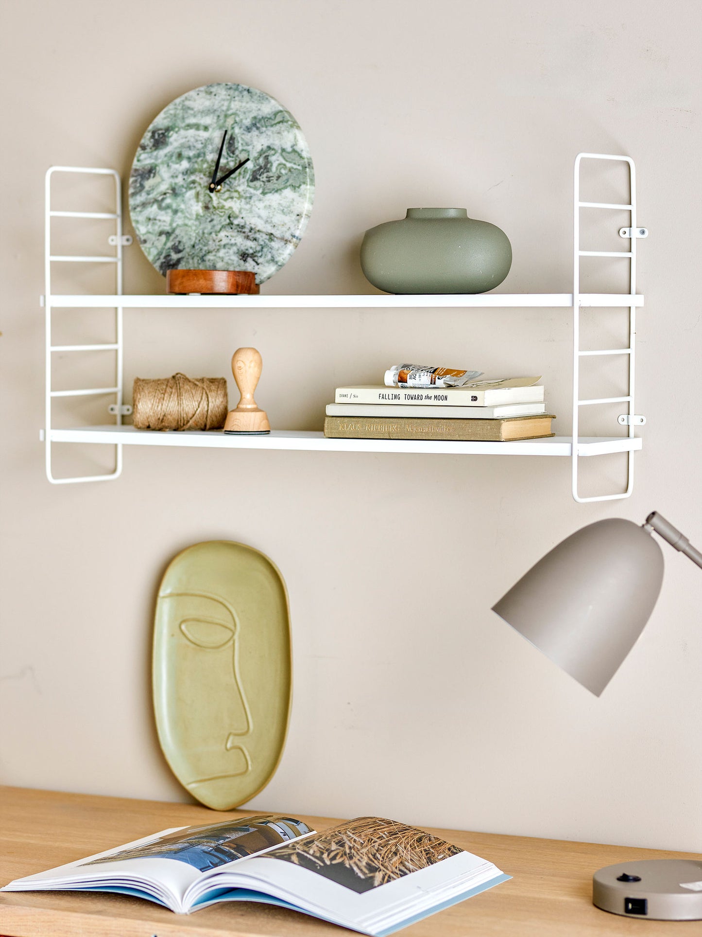 Bloomingville North Regal, Weiß, MDF