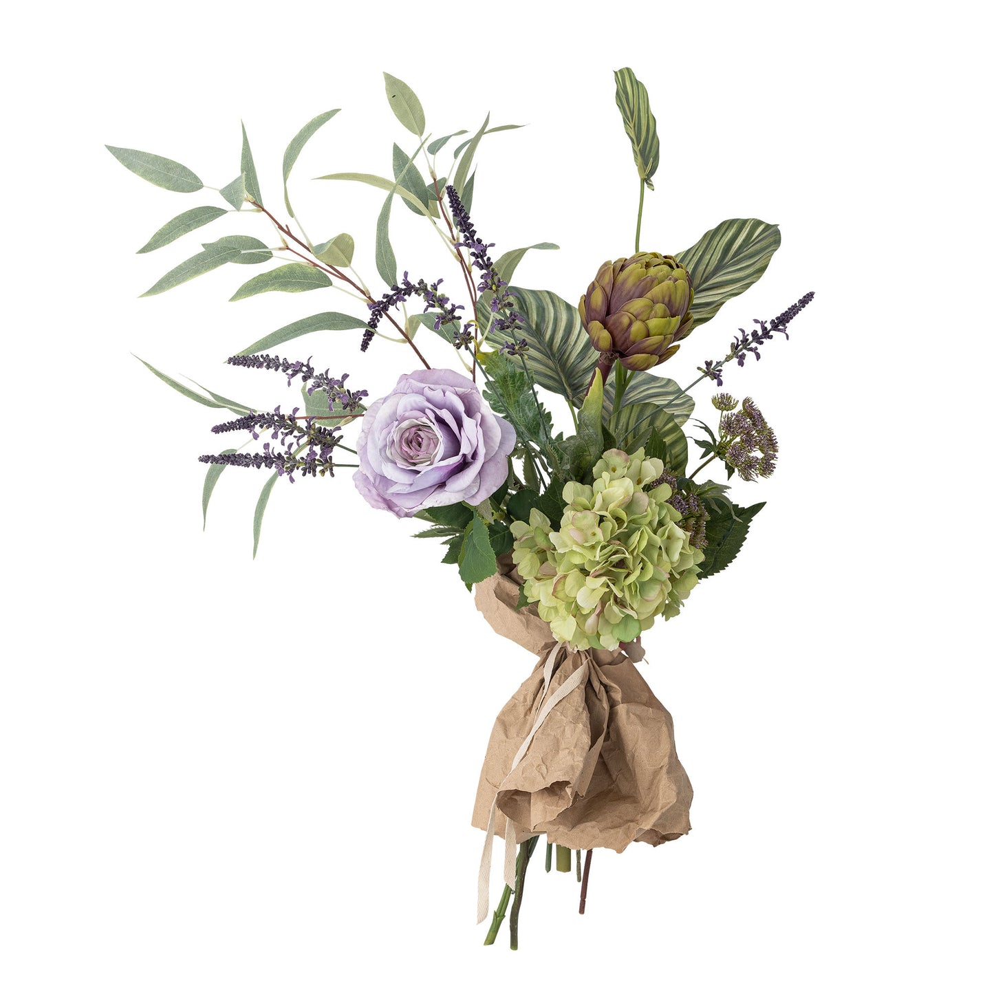 Bloomingville Whisper Blumenstrauß, Violett, Künstliche Blumen