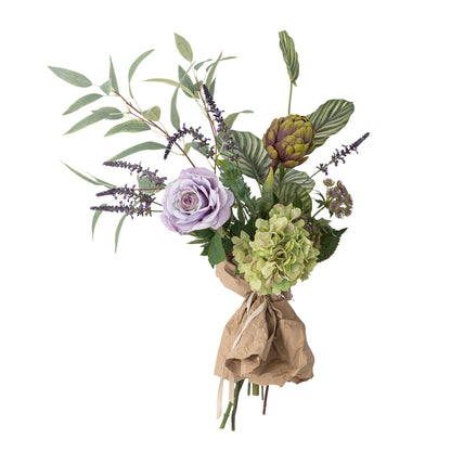 Bloomingville Whisper Blumenstrauß, Violett, Künstliche Blumen