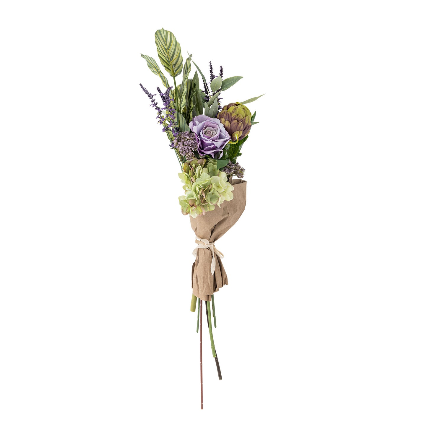 Bloomingville Whisper Blumenstrauß, Violett, Künstliche Blumen