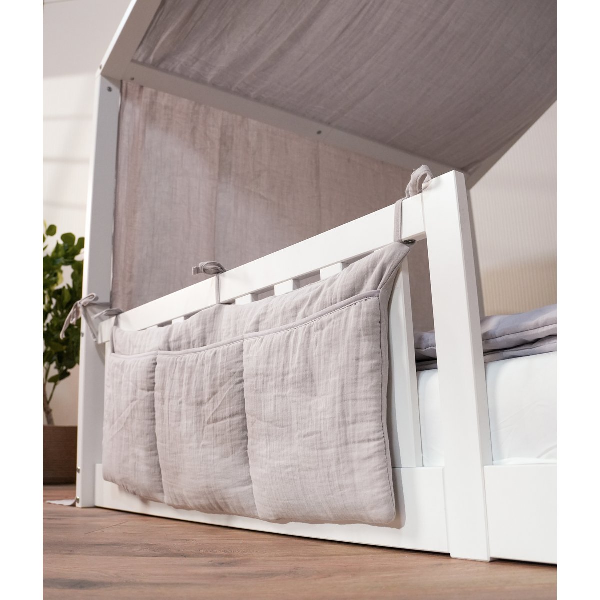 tiSsi® Organizer für Hausbetten grau
