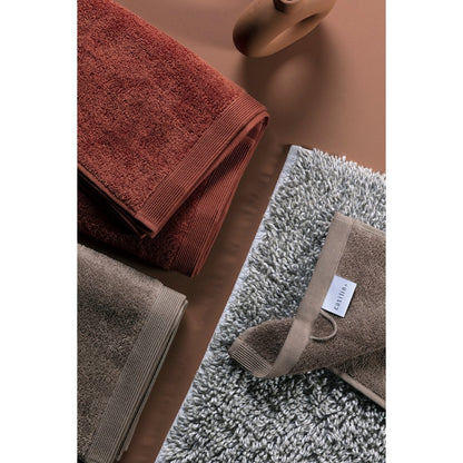 Como Handtuch 50 x 100 cm – Walnuss