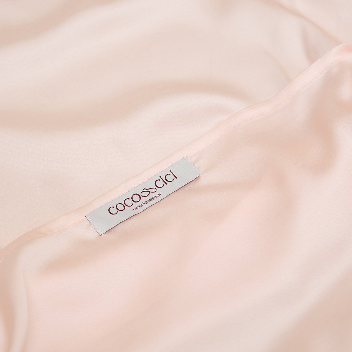 TENCEL™ Satin Beauty-Kissenbezug hellrosa