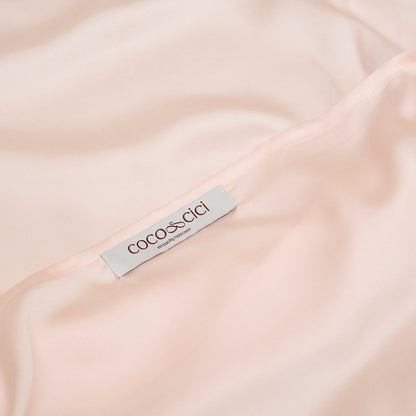 TENCEL™ Satin Beauty-Kissenbezug hellrosa