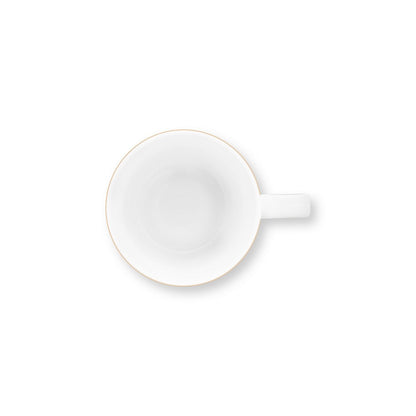 Tea for One Love Birds Medallion Stripes Red-Pink