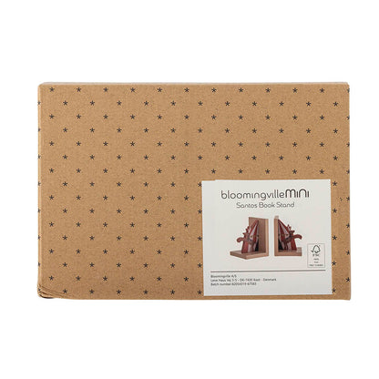 Bloomingville MINI Santos Buchstütze, Bunt, FSC®100%, MDF