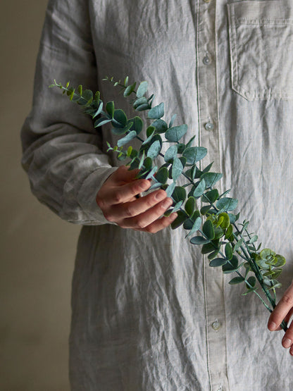 Bloomingville Eucalyptus Stiel, Grün, Künstliche Blumen