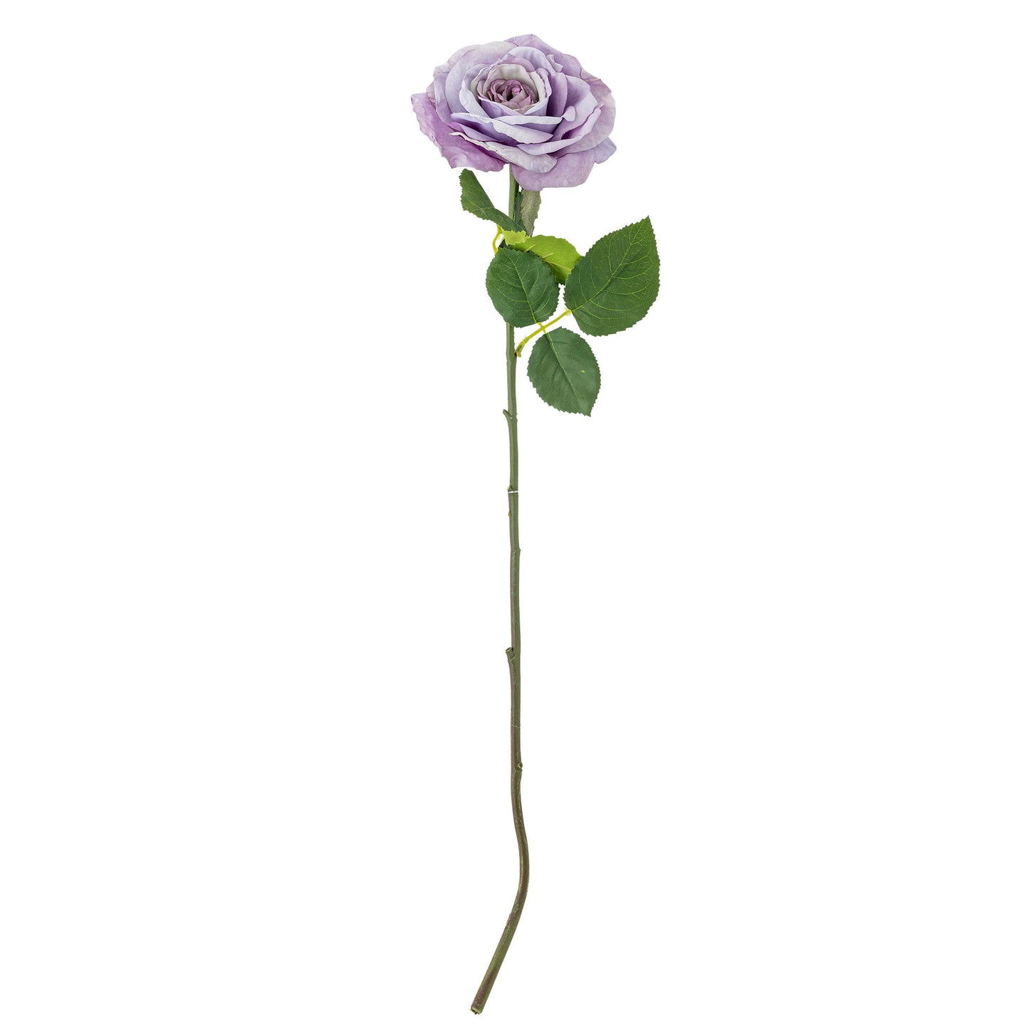 Bloomingville Rose Stiel, Violett, Künstliche Blumen