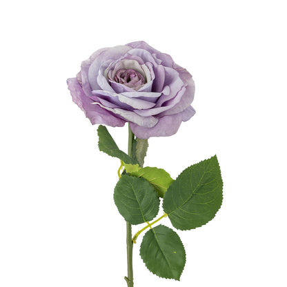 Bloomingville Rose Stiel, Violett, Künstliche Blumen