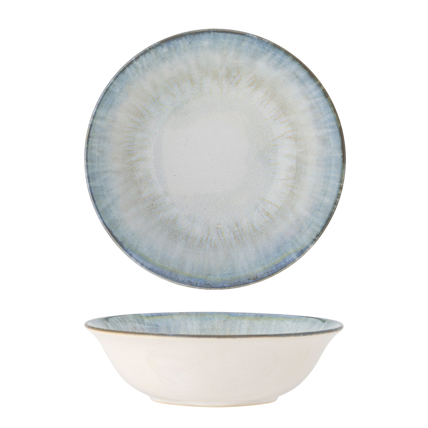 Bloomingville Calen Schale, Blue, Steingut