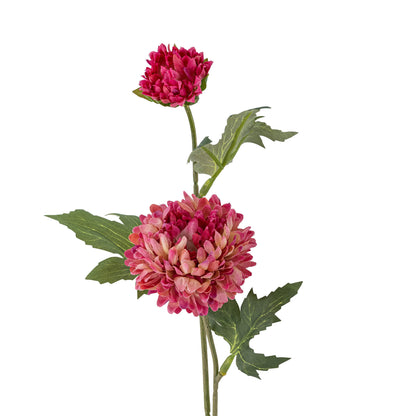 Bloomingville Chrysantemum Stiel, Pink, Künstliche Blumen