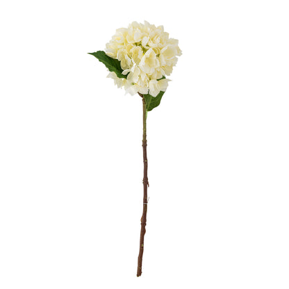 Bloomingville Hydrangea Stiel, Weiß, Künstliche Blumen