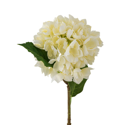 Bloomingville Hydrangea Stiel, Weiß, Künstliche Blumen