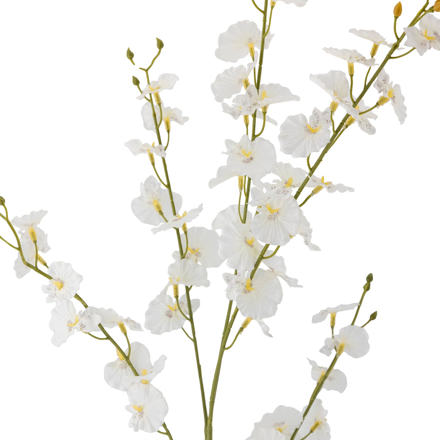 Bloomingville Orchid Stiel, Weiß, Künstliche Blumen