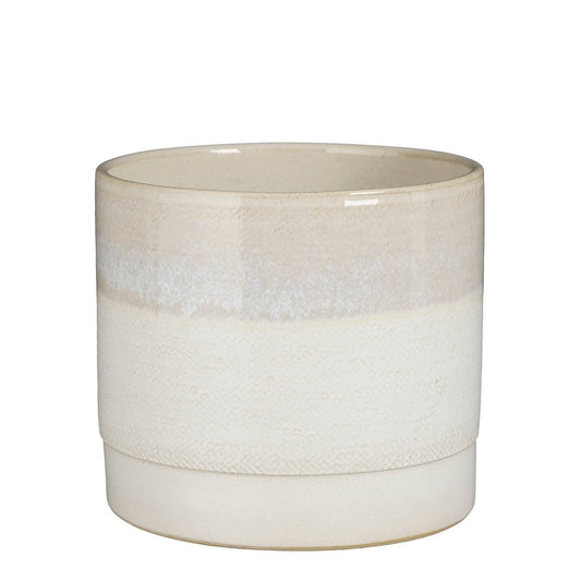Blumentopf in Olof Crème