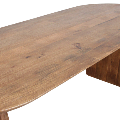 Bullnose Esstisch Brown