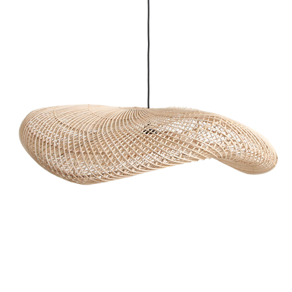 Wellenlampe natur XL