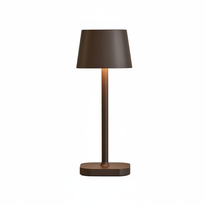 Ava Mokkabraune wiederaufladbare Tischlampe | Kabellos und dimmbar