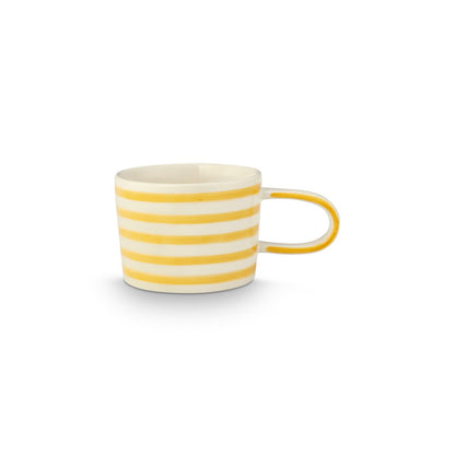 Mug with Ear Stripes Yellow 350ml