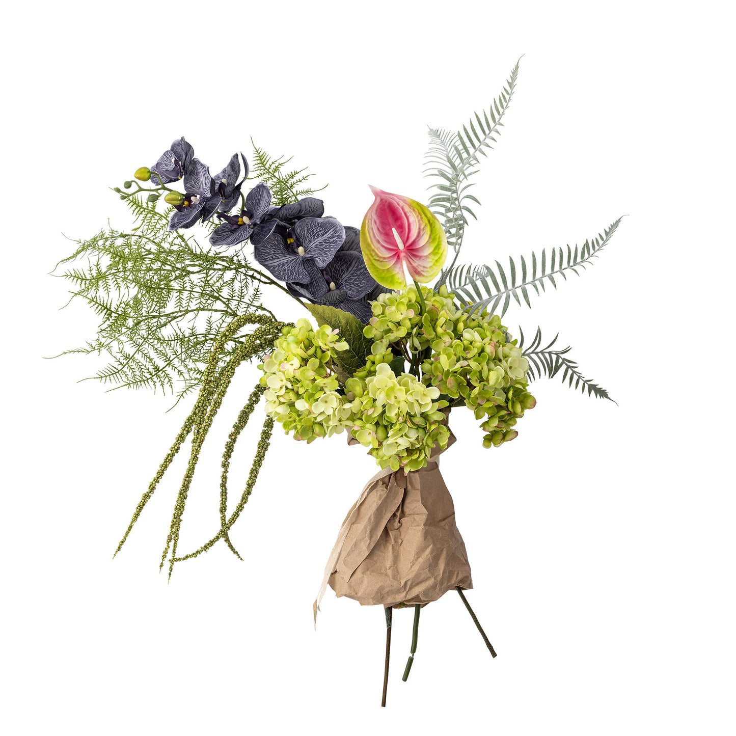 Bloomingville Poetry Blumenstrauß, Grün, Künstliche Blumen