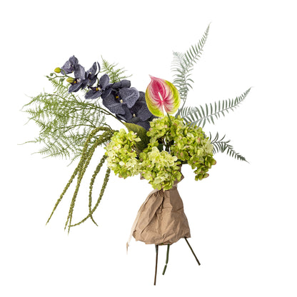 Bloomingville Poetry Blumenstrauß, Grün, Künstliche Blumen