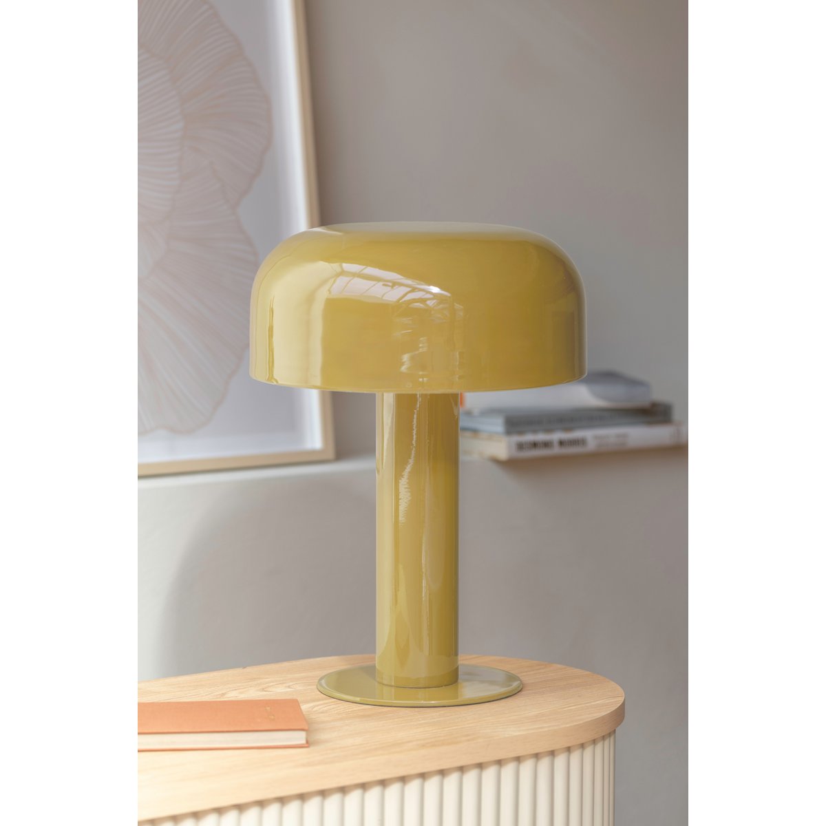 Tischlampe Fornido - gelb
