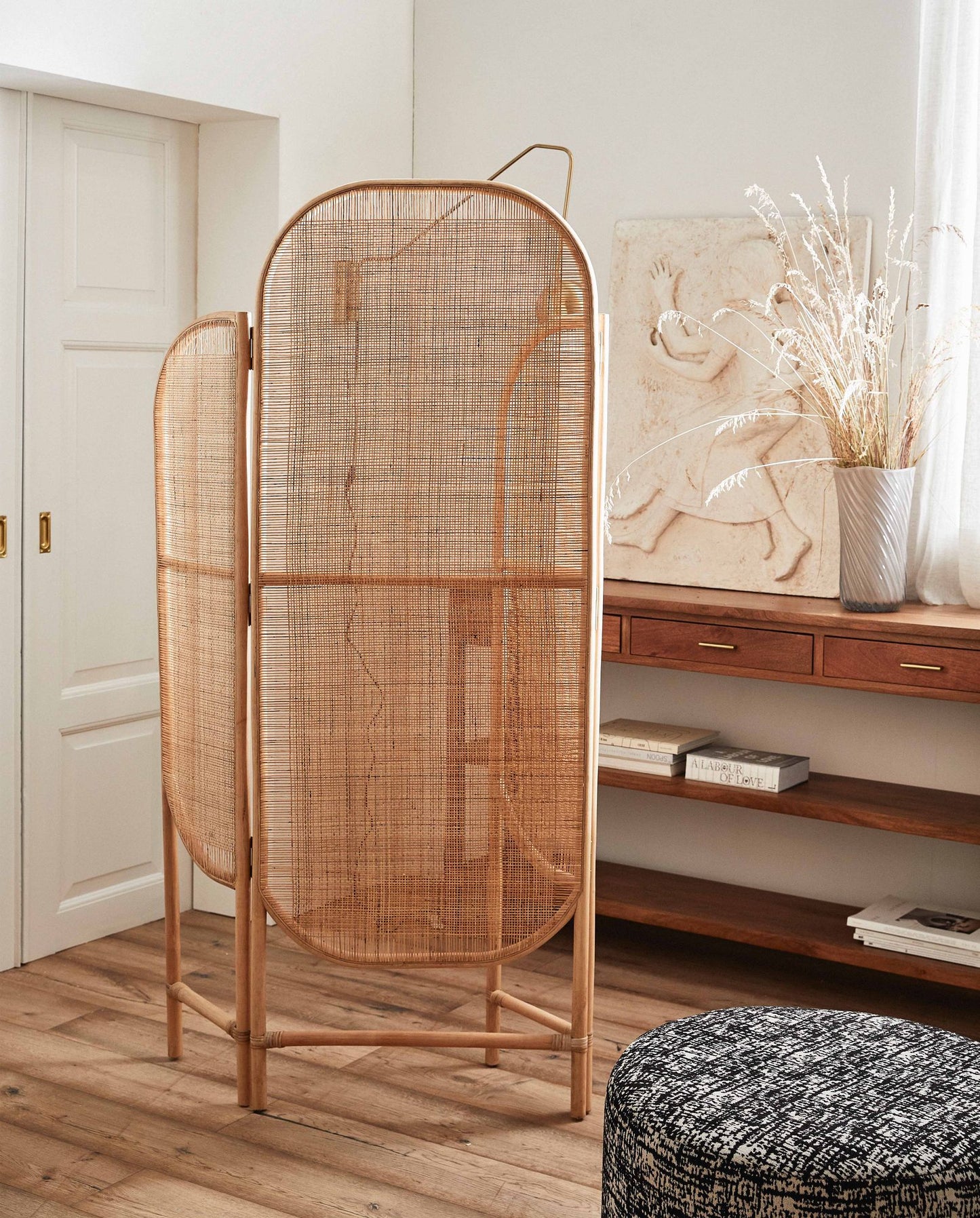 Nordal BALI Raumtrenner, rattan/weaving - natural