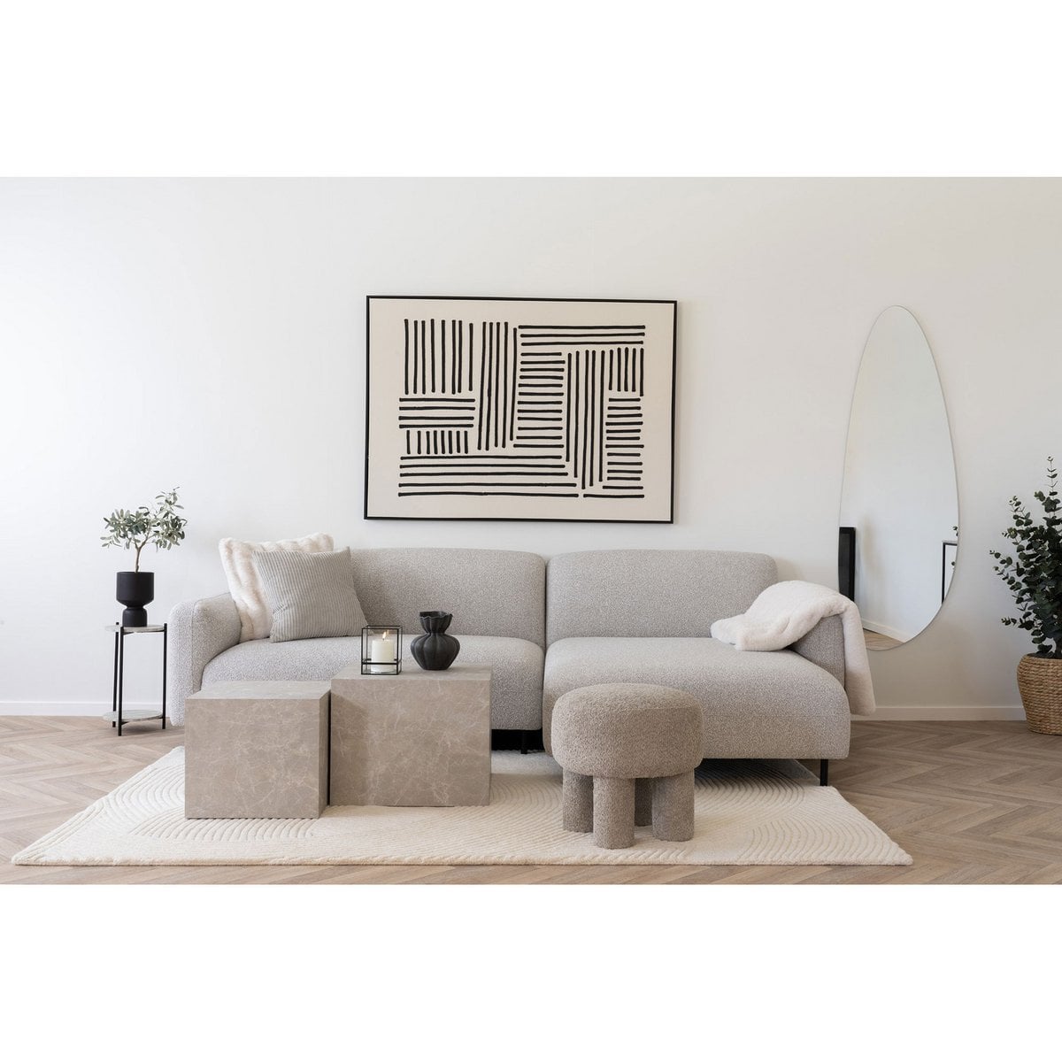 Wollteppich Bisnali 160x230cm
