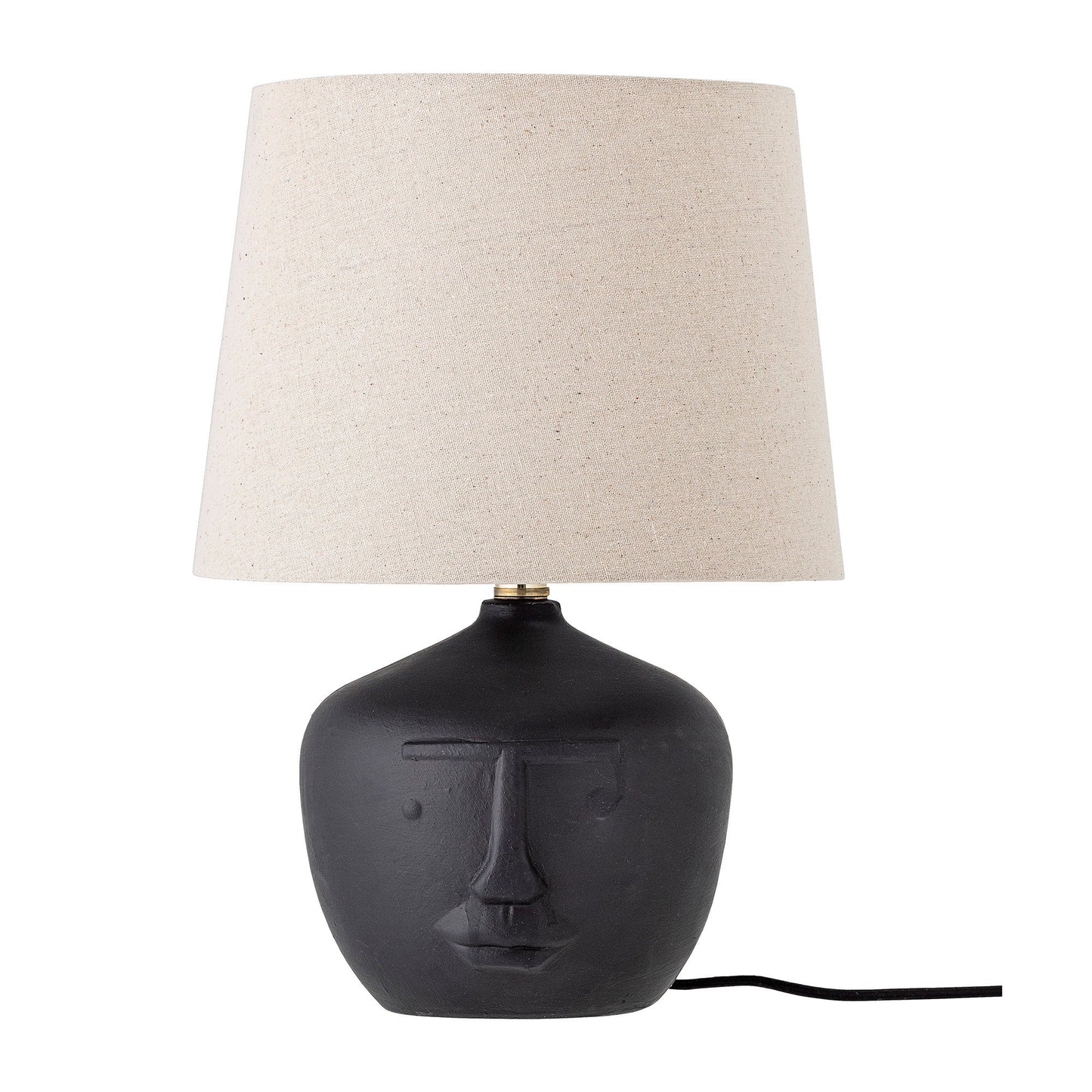 Bloomingville Matheo Tischlampe, Schwarz, Terrakotta