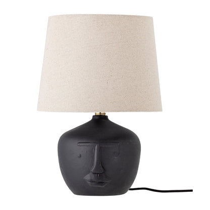 Bloomingville Matheo Tischlampe, Schwarz, Terrakotta