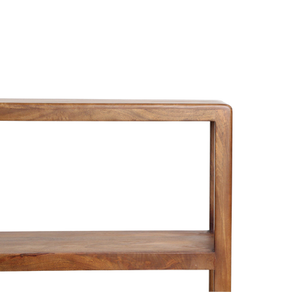 Bullnose Lagerregal aus Mangoholz