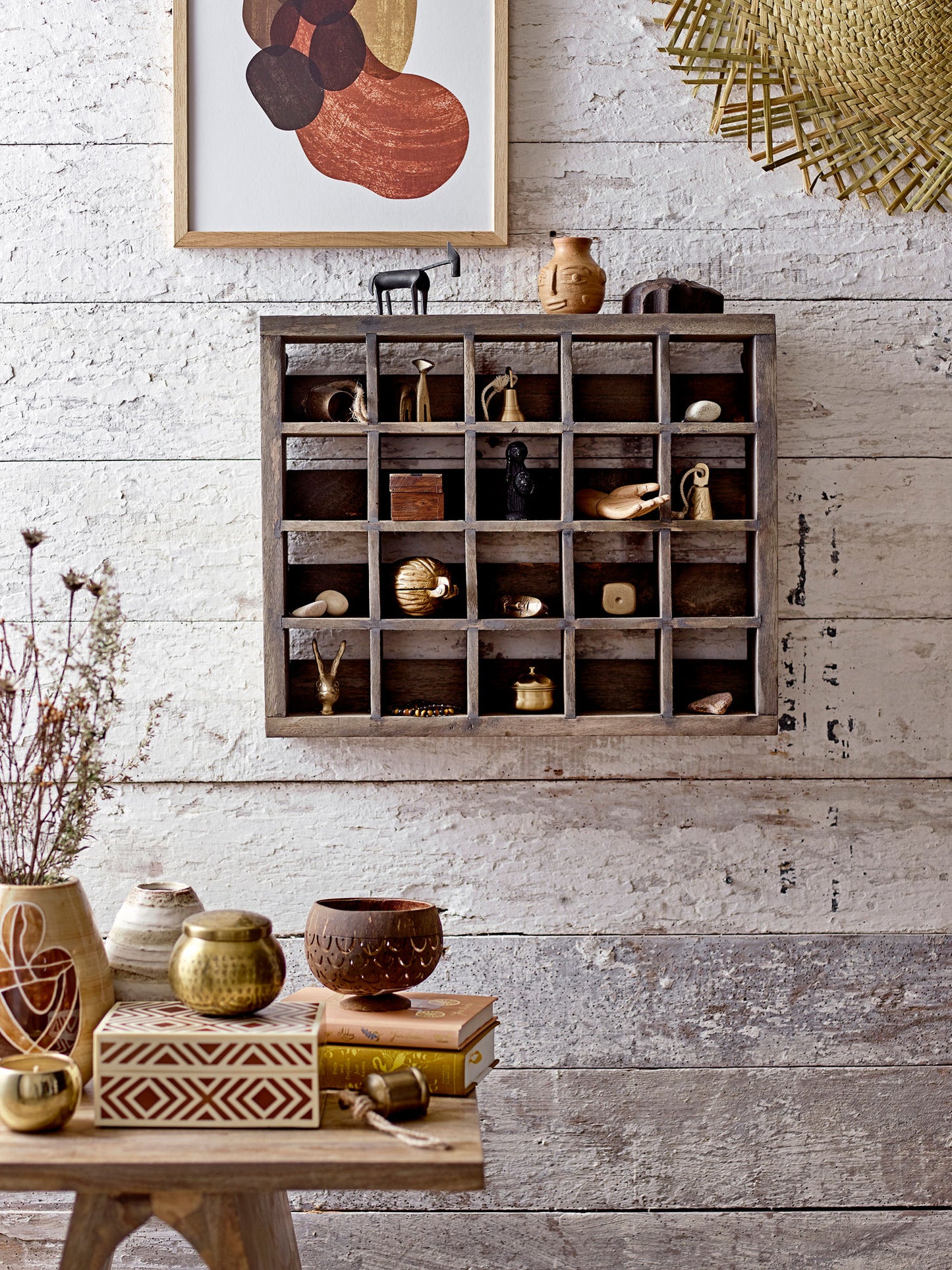 Bloomingville Cemile Box mit Deckel, Braun, Mango
