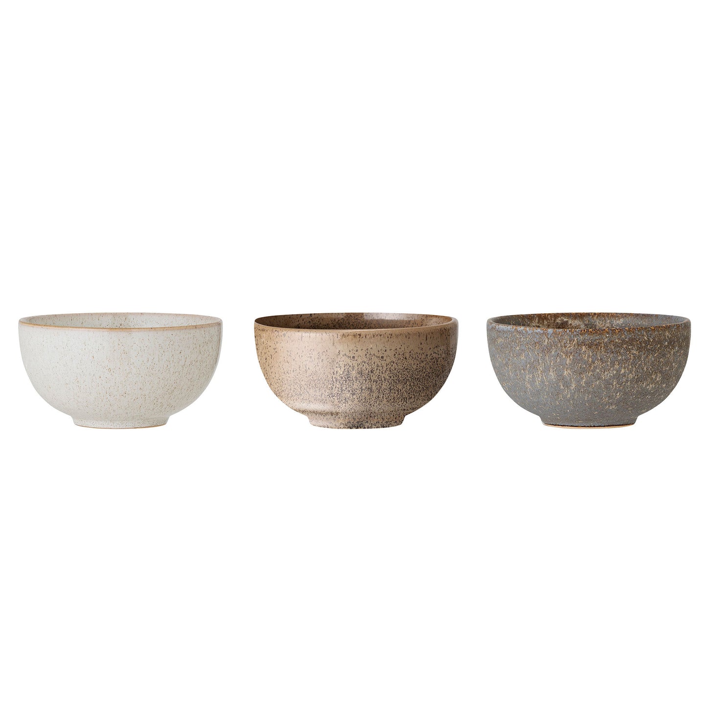 Bloomingville Addison Schale, Grau, 3er Set