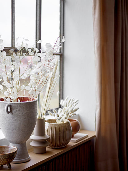 Bloomingville Isold Vase, Natur, Steingut