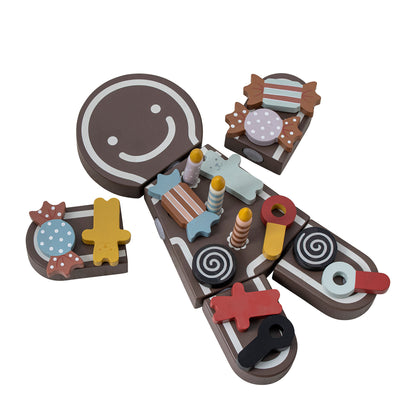 Bloomingville MINI Tala Spielset, Lebensmittel, Braun, MDF