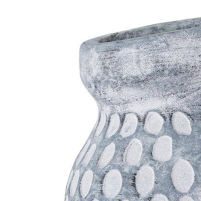 Bloomingville Jac Deko-Vase, Blue, Keramik