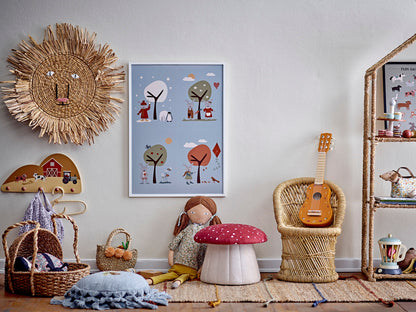 Bloomingville MINI Aranya Aufhänger, Natur, Rattan