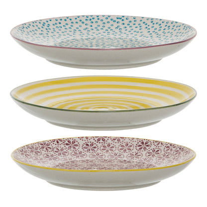 Bloomingville Patrizia Teller, Bunt, Steingut