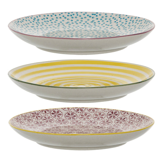 Bloomingville Patrizia Teller, Bunt, Steingut