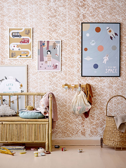 Bloomingville MINI Zyon Garderobe, Bunt, FSC®100%, Beech