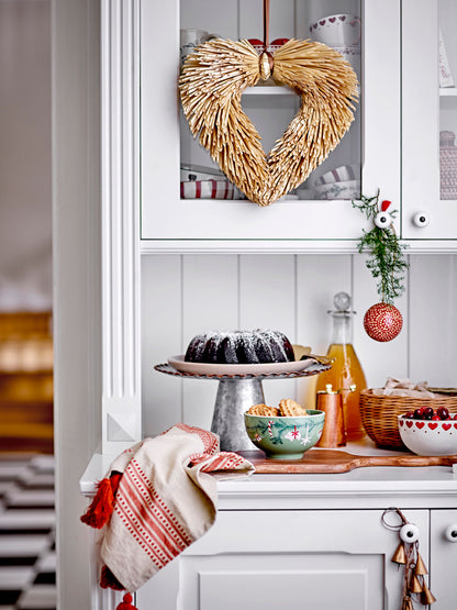Bloomingville Yule Schale, Bunt, Steingut