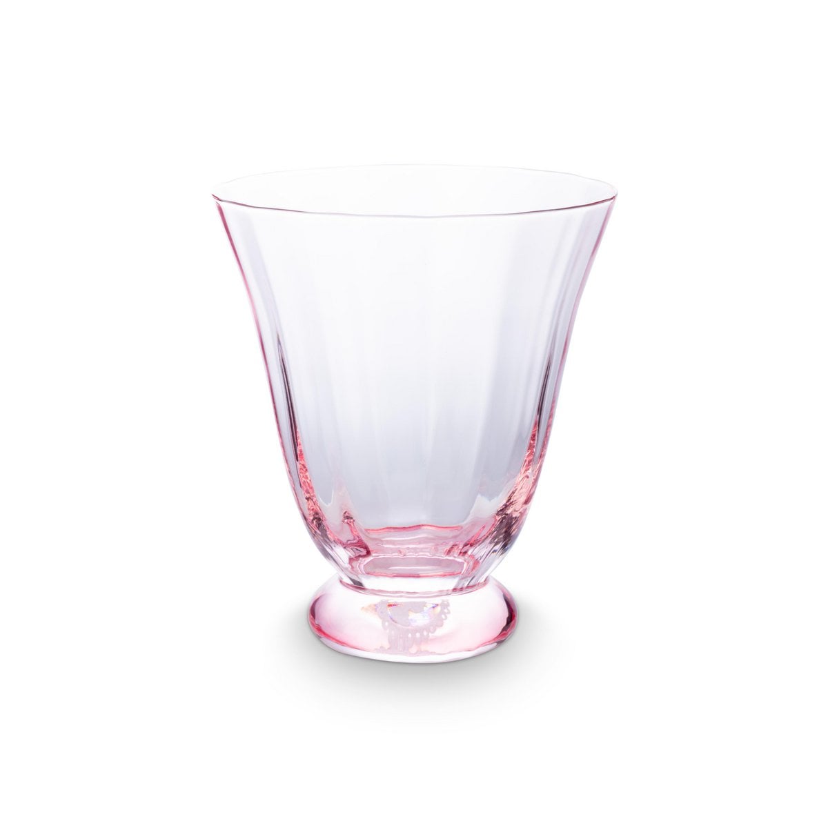 Water Glass Tulip Pink
