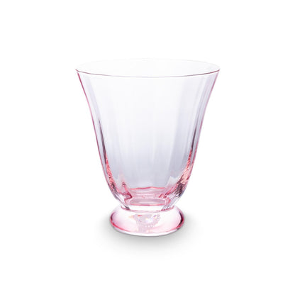 Water Glass Tulip Pink