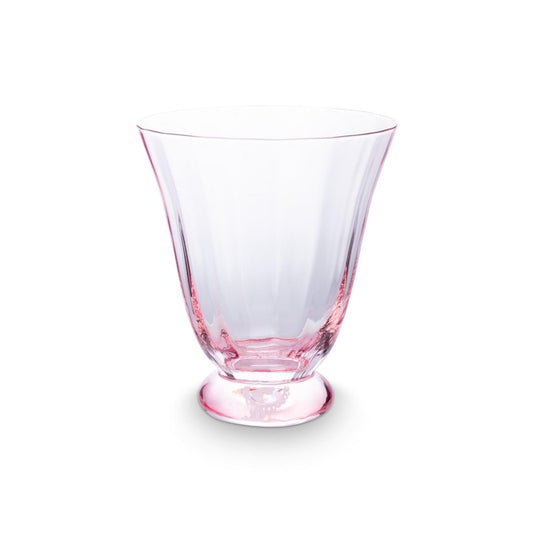 Water Glass Tulip Pink