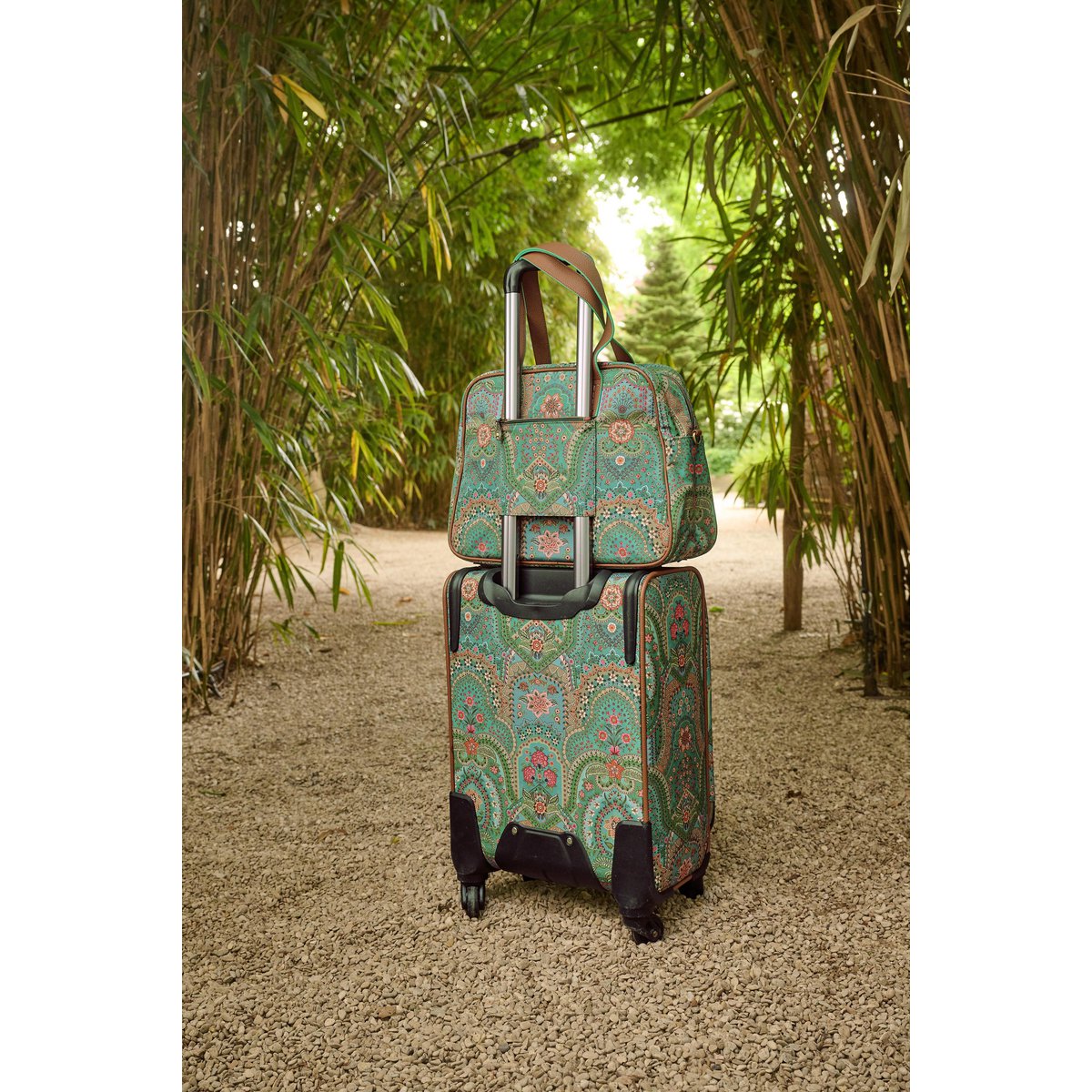 Tovy Weekend Bag Small Jabali Green 40x15x30cm
